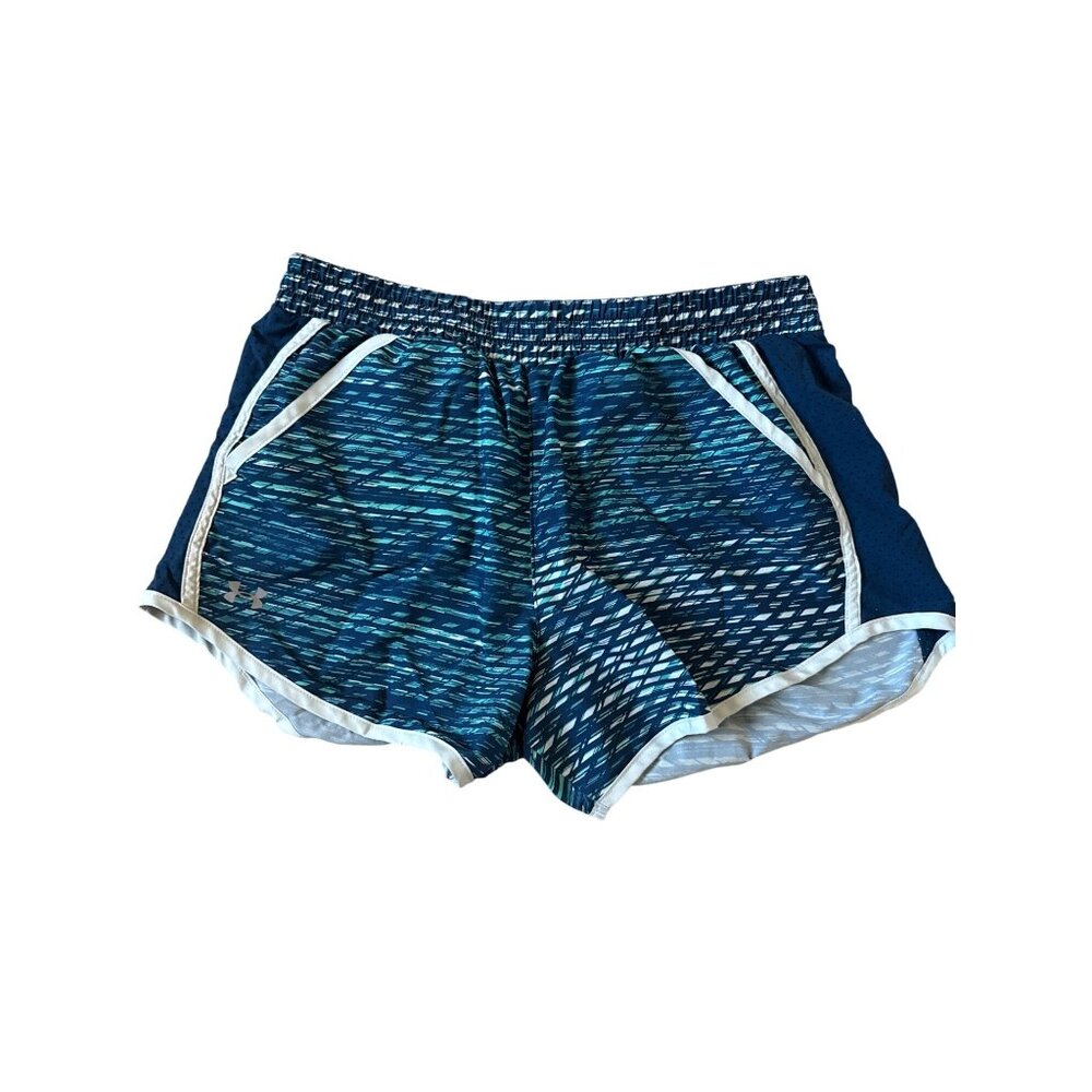 Under Armour Women's Size S Blue Exercise Running Shorts *Missing Size Tag* Gym